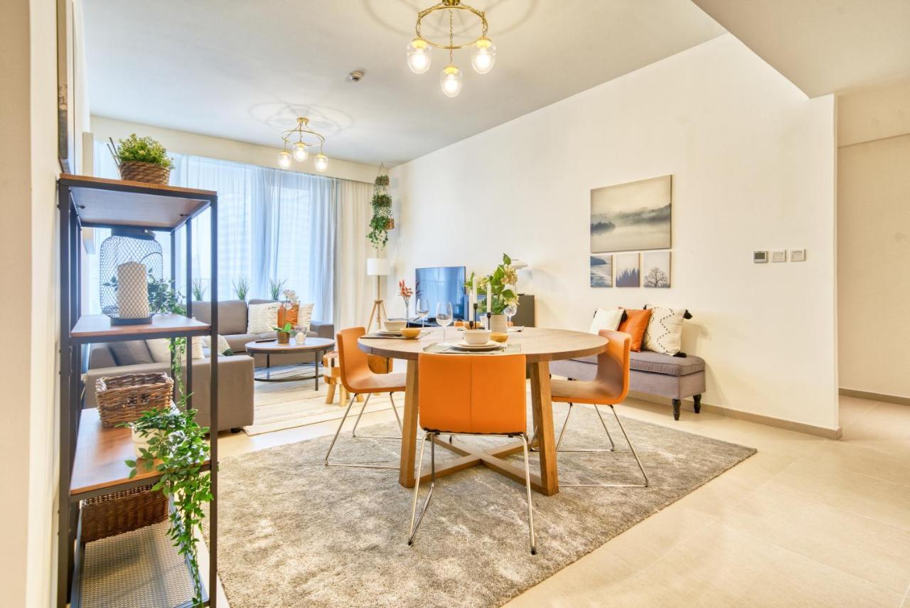 Incredible Views From This Classy Apt With Terrace Dubai Eksteriør bilde