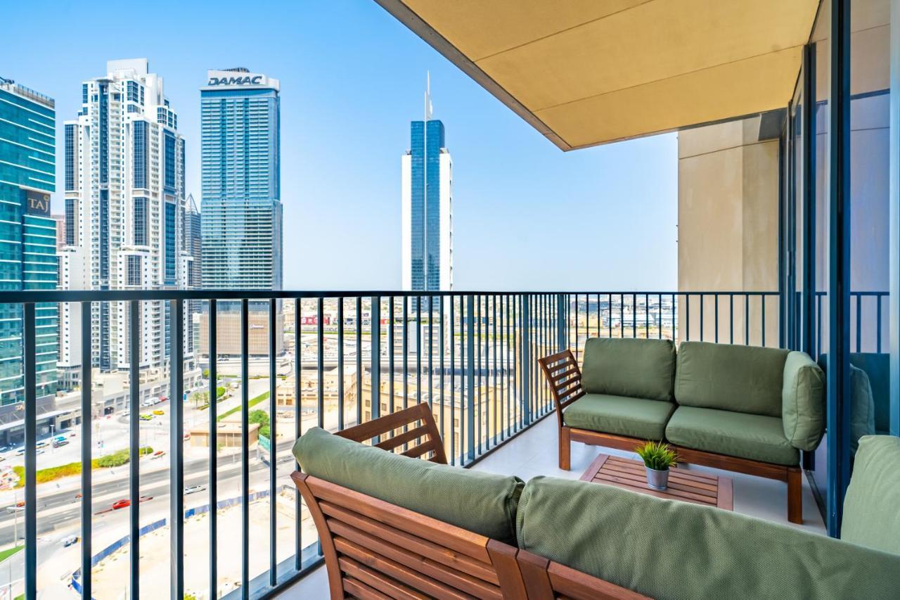 Incredible Views From This Classy Apt With Terrace Dubai Eksteriør bilde